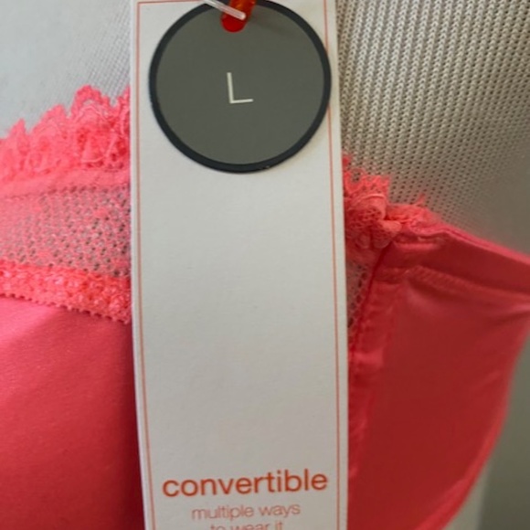 GAP CORAL PINK CONVERTIBLE BRA - Picture 4 of 6